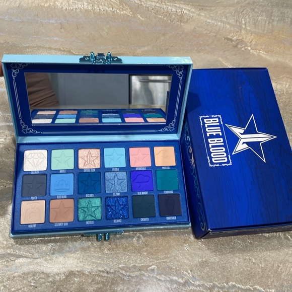Jeffree Star Cosmetics Blue Blood Eyeshadow Palette New In Box